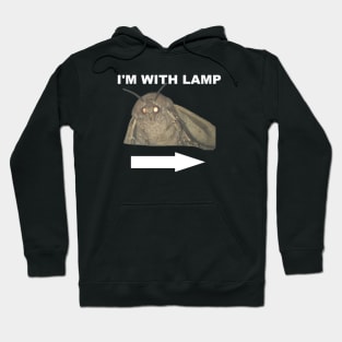 I'm with lamp -> Hoodie